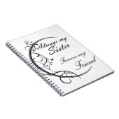 Always Sister / Hermanas y amigas para siempre ノートブック (右側)