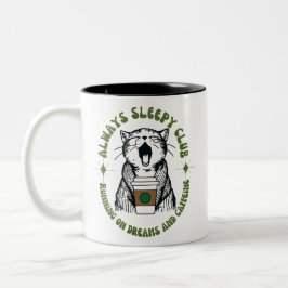 Always Sleepy Club MUG ツートーンマグカップ
