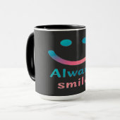 Always Smile マグカップ (正面左)