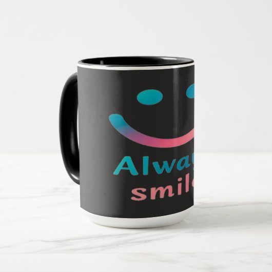Always Smile マグカップ (正面左)
