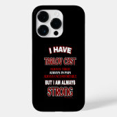 Always Strong...Tarlov Cyst Case-Mate iPhoneケース (裏面)