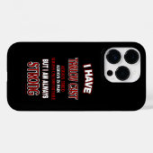 Always Strong...Tarlov Cyst Case-Mate iPhoneケース (裏面 (横))