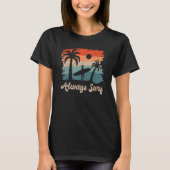 Always Surf beach summer vacation Tシャツ (正面)