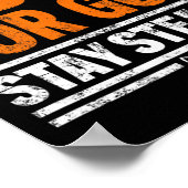 Always Surf For God, Stay Steady  ポスター (角)