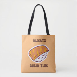 Always Sushi Timeかわいいすしトートバッグ トートバッグ