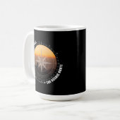 Always Take The Scenic Route Hiking Lovers  コーヒーマグカップ (正面左)