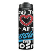 Always Thank God For Blessings タンブラー (正面)