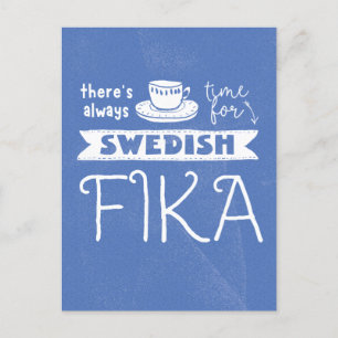 Always Time for Swedish Fikaはがき ポストカード