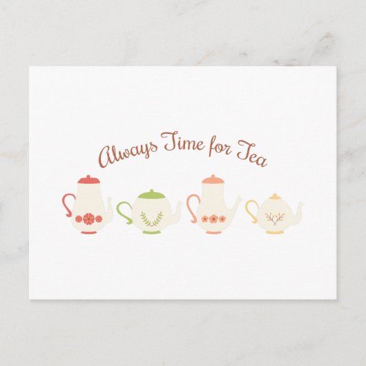 Always Time for Tea ポストカード (正面)