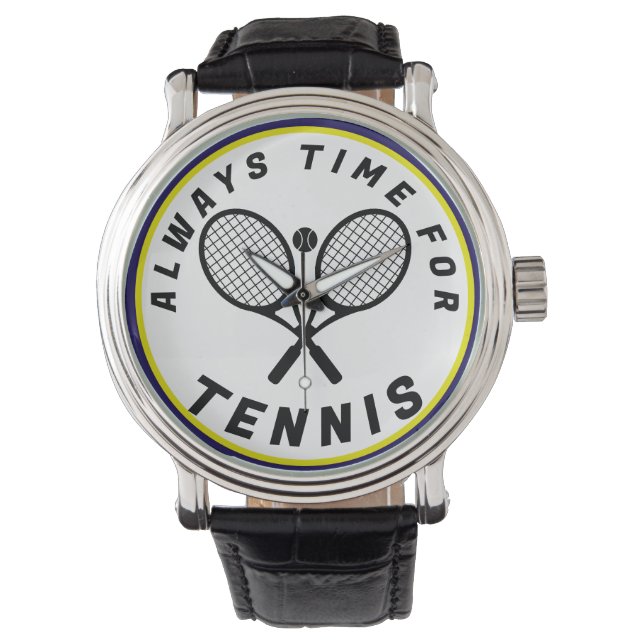 Always Time for Tennis 腕時計 (正面)