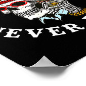 Always Tired Never Broke Skull (on Back)  ポスター (角)