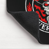 Always Tired Never Broke Skull (on Back) マウスパッド (コーナー)