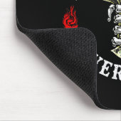 Always Tired Never Broke Skull (on Back)  マウスパッド (コーナー)