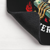 Always Tired Never Broke Skull (on Back)  マウスパッド (コーナー)