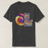 Always Unique Totally Intelligent Sunflower Autism Tシャツ (デザイン正面)