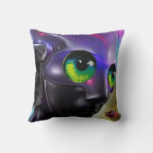 Always Watching - Ken Gage Art クッション (裏面)