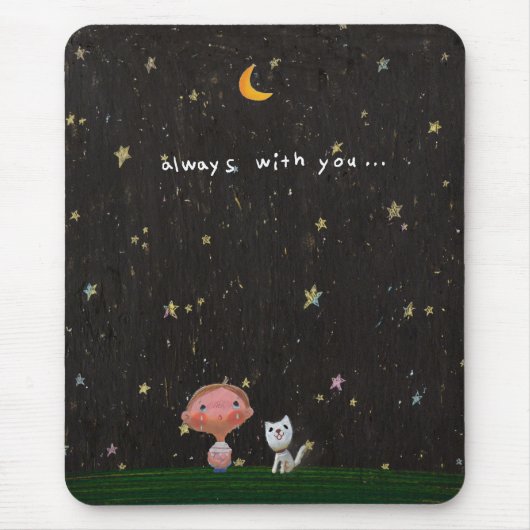 always with you　マウスパット マウスパッド (正面)