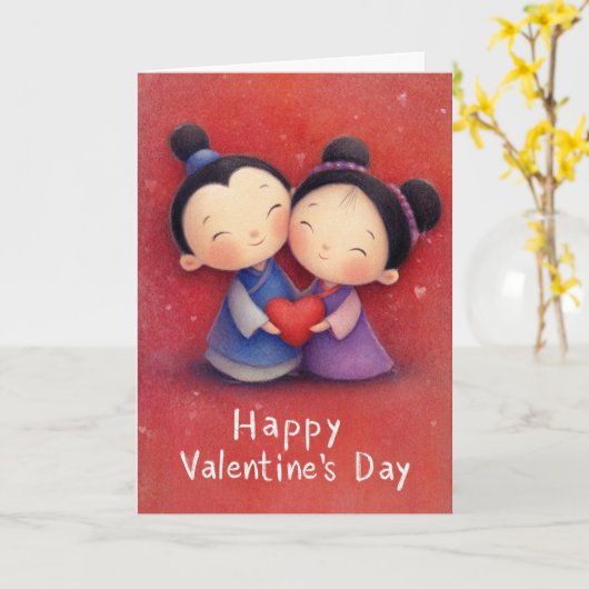 Always You Valentine Card カード (黄色い花)