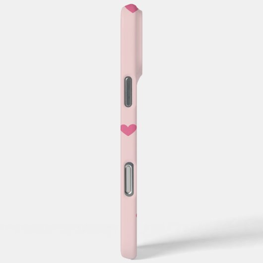 Always Yours Romantic Couple Hearts Phone Case Case-Mate iPhoneケース (裏面 / 右)