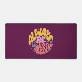 Always Yourself – 手のレタリング デスクマット (正面)
