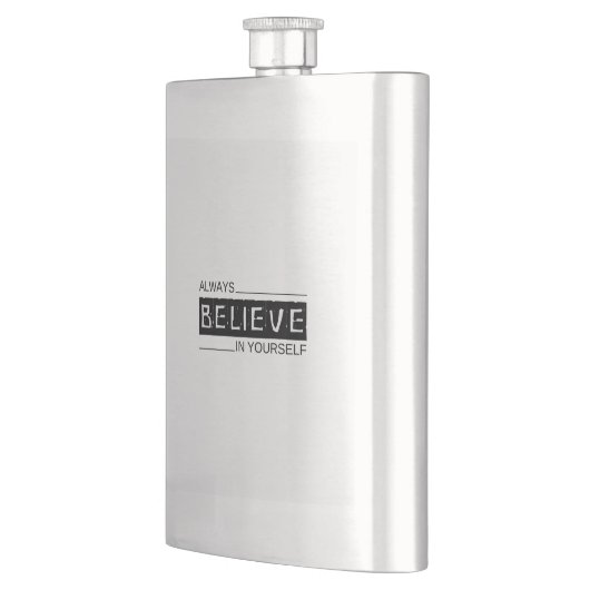 #AlwaysBelieveInYourselfClassicFlask フラスク (左)