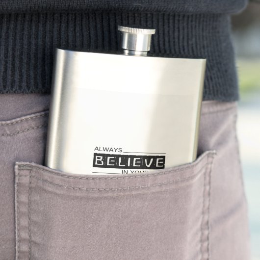 #AlwaysBelieveInYourselfClassicFlask フラスク (インサイチュ)