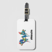 alxandraコレクション ラゲッジタグ (正面縦)