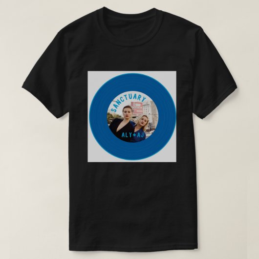 Aly And AJ Vinyl – サンクチュアリChiffon Top Tシャツ (デザイン正面)