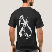 Alyaの白 Tシャツ (裏面)