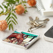 Alydarのサラブレッド1979年 キーホルダー (側面)