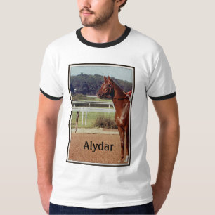Alydarベルモントステークスのポストパレード1978年 Tシャツ