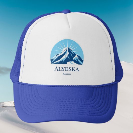 Alyeska Alaska ski resort vacation Hat キャップ
