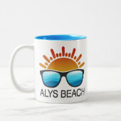 Alys Beach サングラス ツートーンマグカップ (左)