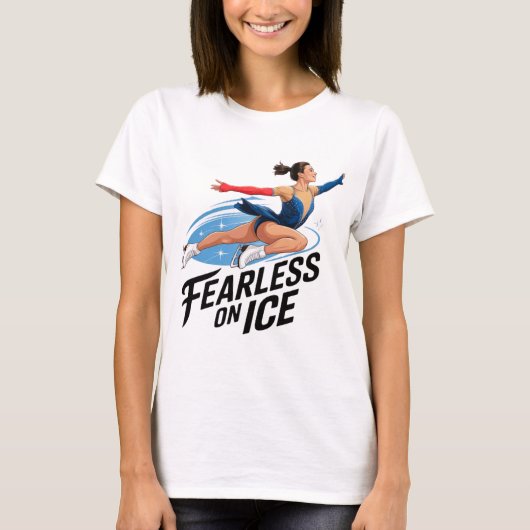 Alysa Liu Inspired Figure Skating T-Shirt Tシャツ (正面)