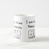 Alyse定期テーブル名mag コーヒーマグカップ (中央)