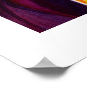 Alyshaの秋ステンドグラス窓 ポスター (角)