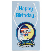 Alyssaの星の挑戦 スモールペーパーバッグ (裏面)