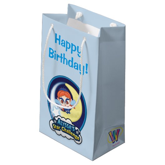 Alyssaの星の挑戦 スモールペーパーバッグ (裏面アングル)