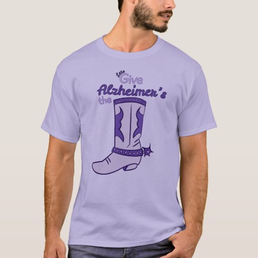 Alzheimerのブーツ#2のワイシャツを与えよう Tシャツ (正面)