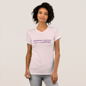 Alzheimerの認識度のワイシャツ Tシャツ (正面フル)