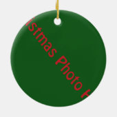 Alzheimerの認識度の写真のオーナメント セラミックオーナメント (裏面)