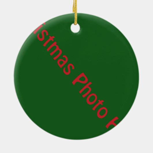 Alzheimerの認識度の写真のオーナメント セラミックオーナメント (裏面)