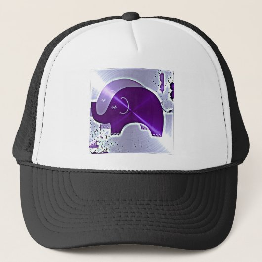 Alzheimerの認識度象 キャップ (正面)