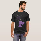 Alzheimer Monat I Endalz Purple Bow Elephant 1 Tシャツ (正面フル)