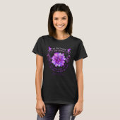 ALZHEIMER S AWARENESS Flower We Don t Know How Str Tシャツ (正面フル)
