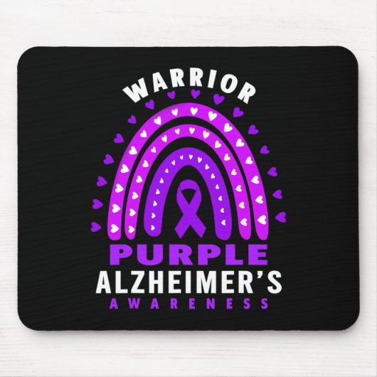 - Alzheimerheimerhealy Warrior – ハイマーの認識度 マウスパッド (正面)