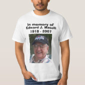 Alzheimersの歩行のワイシャツ Tシャツ (正面)