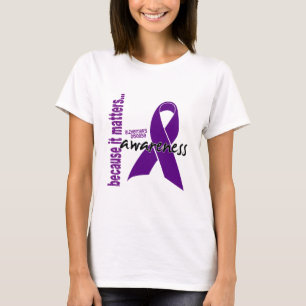 Alzheimersの病気の認識度 Tシャツ