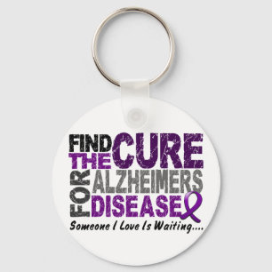 ALZHEIMERSの病気は治療1を見つけます キーホルダー