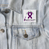 Alzheimersの病気私は私のお母さんを支えます 缶バッジ (インサイチュ)